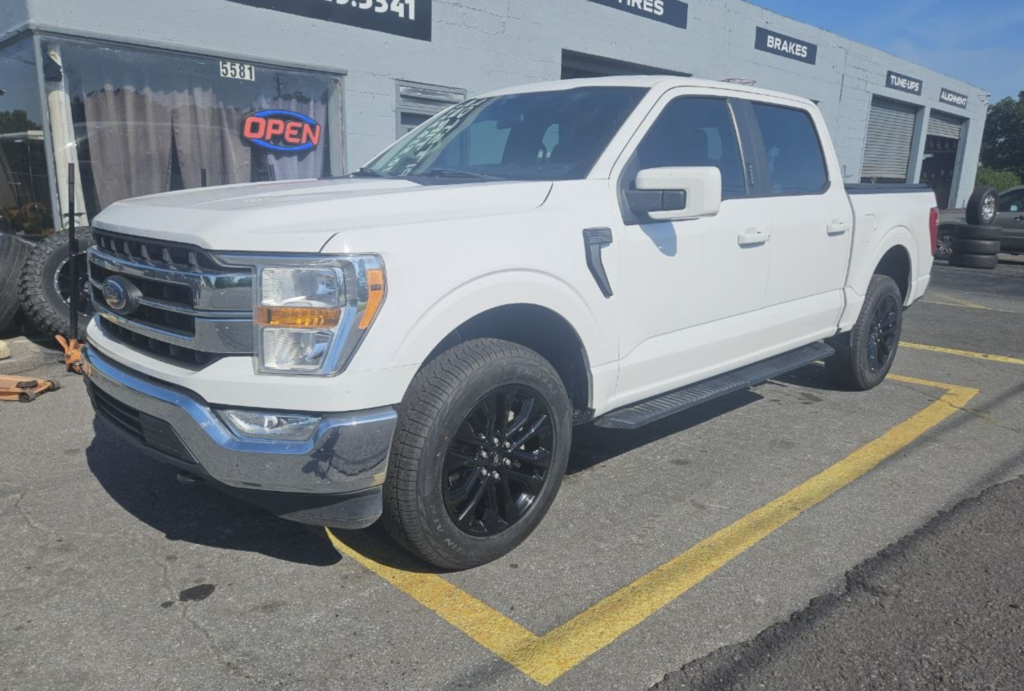 2021 ford f150 after the the new wheel upgrade